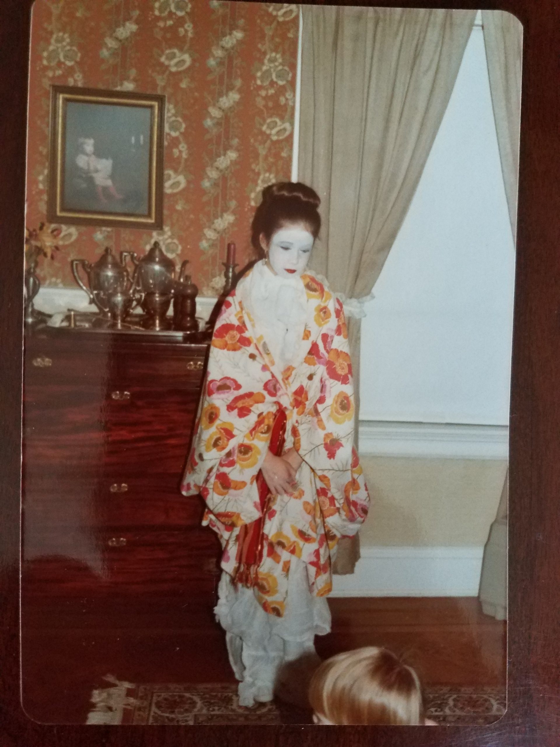kerry in geisha gear